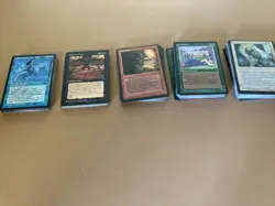 Vintage MTG Magic the Gathering Fallen Empires 150 card lot LP Or Better - Image 1