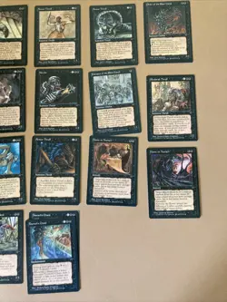 Vintage MTG Magic the Gathering Fallen Empires 150 card lot LP Or Better - Image 4