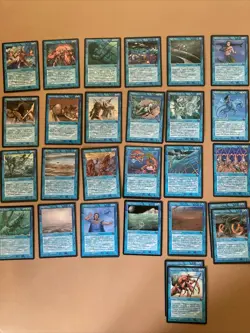 Vintage MTG Magic the Gathering Fallen Empires 150 card lot LP Or Better - Image 5