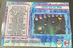 Topps Pokemon the Movie 2000 #36 Inside the Air-Ship Foil VHTF Blue Topps Logo - Image 2