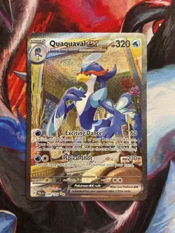 Quaquaval ex 260/193 Paldea Evolved Special Illustration Rare Pokemon TCG - Image 1