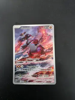 Groudon - 199/182 - Paradox Rift - Illustration Rare - NM - Pokemon TCG - Image 1
