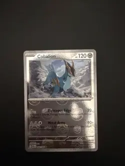 Pokemon TCG Cobalion 066/086 Master Ball Reverse Holo – S&V Black Bolt Set – NM - Image 1