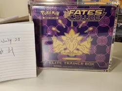 2016 POKEMON TCG XY FATES COLLIDE ELITE TRAINER BOX ETB FACTORY SEALED - Image 2
