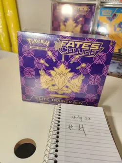 2016 POKEMON TCG XY FATES COLLIDE ELITE TRAINER BOX ETB FACTORY SEALED - Image 4