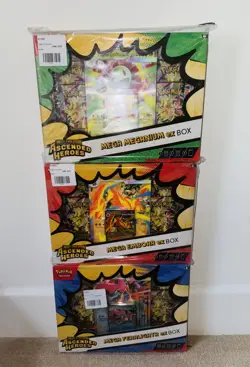 Pokemon TCG - Ascended Heroes Ex Box X3 (Full Set) Brand New & Sealed - Image 1