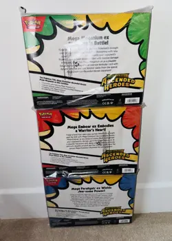 Pokemon TCG - Ascended Heroes Ex Box X3 (Full Set) Brand New & Sealed - Image 2