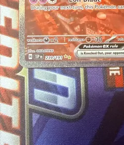Pokemon TCG Latias EX Sir Card Surging Sparks Holo Mint/Near Mint 239/191 - Image 5