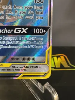 Pokemon TCG Blastoise & Piplup Tag Team GX Cosmic Eclipse Holo 215/236 *MINT* - Image 4