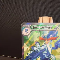 Pokemon TCG Quaquaval EX Holo Card Paldea Evolved 235/193 NM Condition - Image 2