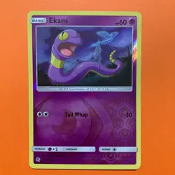 Ekans Reverse Holo 26/68 NM - Hidden Fates - Pokemon Card TCG Sun Moon - Image 2