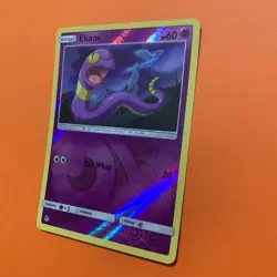 Ekans Reverse Holo 26/68 NM - Hidden Fates - Pokemon Card TCG Sun Moon - Image 3