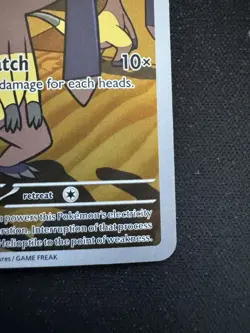Pokemon TCG Mega Evolution Helioptile 143/132 Illustration Rare Near Mint - Image 2