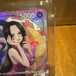 S2574 Boa Hancock Parallel OP13-051 Inherited Will Japanese One Piece Card - Image 3