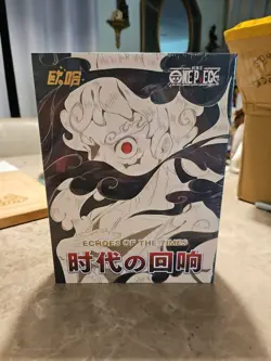 One Piece Echoes Of The Times Trading Card Premium Anime CCG 13 Packs Box - Image 1