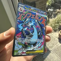 Mega Charizard X EX MEP 023 UPC Promo Full Art Card Pokemon TCG Near Mint - Image 3