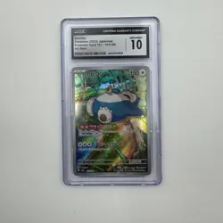 Snorlax 181/165 Sv2a: Pokemon Card 151 Holo (Japanese) CGC 10 - Image 1
