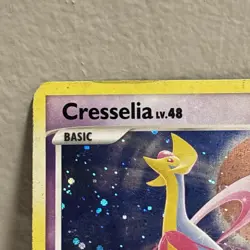 Pokemon TCG Cresselia Holo Rare 02/106 Great Encounters Heavily Played - Image 2