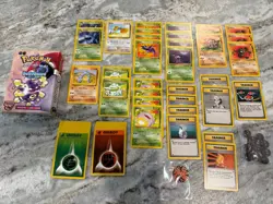 Pokemon Wizards of the Coast FOSSIL BodyGuard Theme Deck Trading Cards 1999 - Image 1