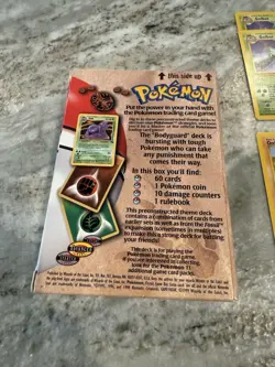 Pokemon Wizards of the Coast FOSSIL BodyGuard Theme Deck Trading Cards 1999 - Image 3