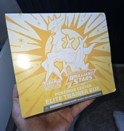 Pokemon TCG Brilliant Stars Pokemon Center Elite Trainer Box x1 English Sealed - Image 1