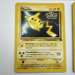 The First Movie WB Pokemon TCG Promo 3-Card Lot Pikachu Dragonite Electabuzz - Image 3