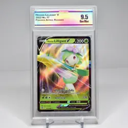 Hisuian Lilligant V Ultra Rare Holo 17/189 Astral Radiance Pokemon TCG CC&G 9.5 - Image 1