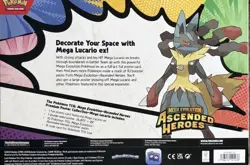 Pokemon TCG: Ascended Heroes Premium Poster Collection: Mega Lucario - SEALED - Image 2