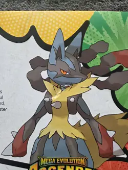 Pokemon Ascended Heroes Mega Lucario Premium Poster Collection Brand New Sealed - Image 4