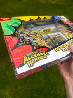 Pokemon TCG Ascended Heroes Premium Poster Collection - Mega Lucario (Sealed) - Image 2