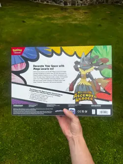 Pokemon TCG Ascended Heroes Premium Poster Collection - Mega Lucario (Sealed) - Image 5