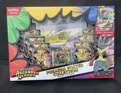 Pokemon TCG Ascended Heroes Mega Lucario Premium Poster Collection Box - Image 1