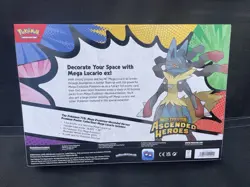 Pokemon TCG Ascended Heroes Mega Lucario Premium Poster Collection Box - Image 2