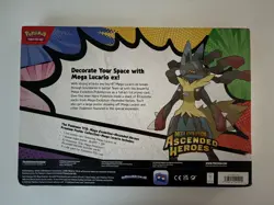 Pokemon Ascended Heroes Premium Poster Collection Mega Lucario - Damaged Box - Image 2