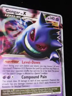 Pokemon Gengar LV.X Arceus Holo Card 97/99 Rare Holo LV.X - Image 2