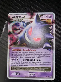 Pokemon Gengar LV.X Arceus Holo Card 97/99 Rare Holo LV.X - Image 3