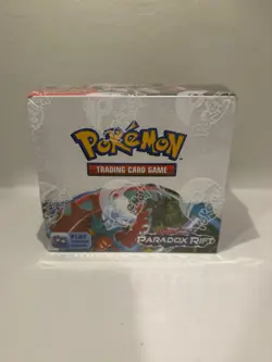 Pokemon TCG Paradox Rift Booster Box 36 Brand New Factory Sealed. **Minor dent** - Image 1