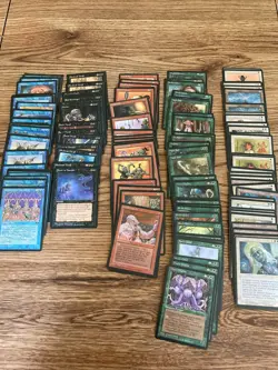 Vintage MTG Magic the Gathering Fallen Empires 120 card lot LP Or Better - Image 1