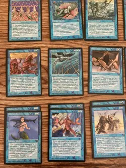Vintage MTG Magic the Gathering Fallen Empires 120 card lot LP Or Better - Image 3