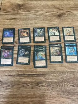 Vintage MTG Magic the Gathering Fallen Empires 120 card lot LP Or Better - Image 5