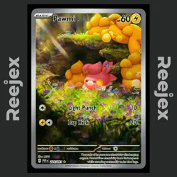 Pawmi - 226/091 - Illustration Rare - Paldean Fates - Pokemon Card - NM/M - Image 1