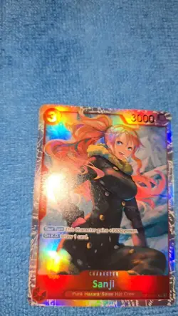 OP10-005 Sanji SR One Piece Card Game Royal Blood TCG English Playset - Image 2