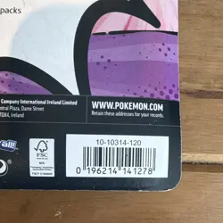 Pokemon Tcg Ascended Heroes 3 Pack Blister Tech Sticker Collection Charmander - Image 3