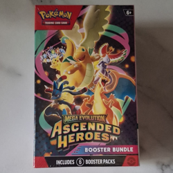 Pokemon TCG Mega Evolution Ascended Heroes Booster Box Bundle 6 Packs 2026 - Image 1