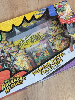 Pokemon TCG Mega Evolution-Ascended Heroes Premium Box Mega Lucario EX poster - Image 2