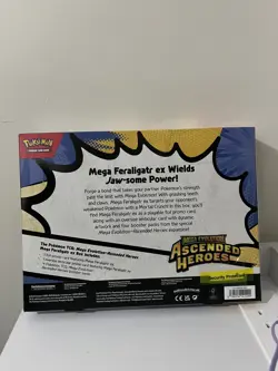 Pokemon TCG - Mega Evolution Ascended Heroes Feraligatr Mega EX Box New & Sealed - Image 2