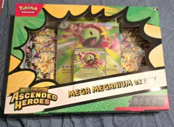 Pokemon TCG Mega Evolution Ascended Heroes Mega Meganium ex Box - Image 2