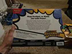 Pokemon TCG Mega Evolution Ascended Heroes Mega Feraligatr ex Box Sealed - Image 2