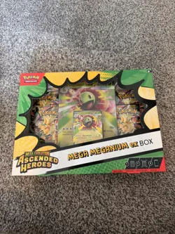 Pokemon TCG: Mega Evolution Ascended Heroes Mega Feraligatr ex Box NEW - Image 3