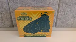 Pokemon TCG Sword & Shield Rebel Clash Elite Trainer Box ETB Sealed New - Image 1